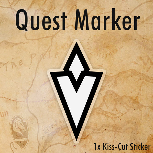 RPG Quest Marker Sticker